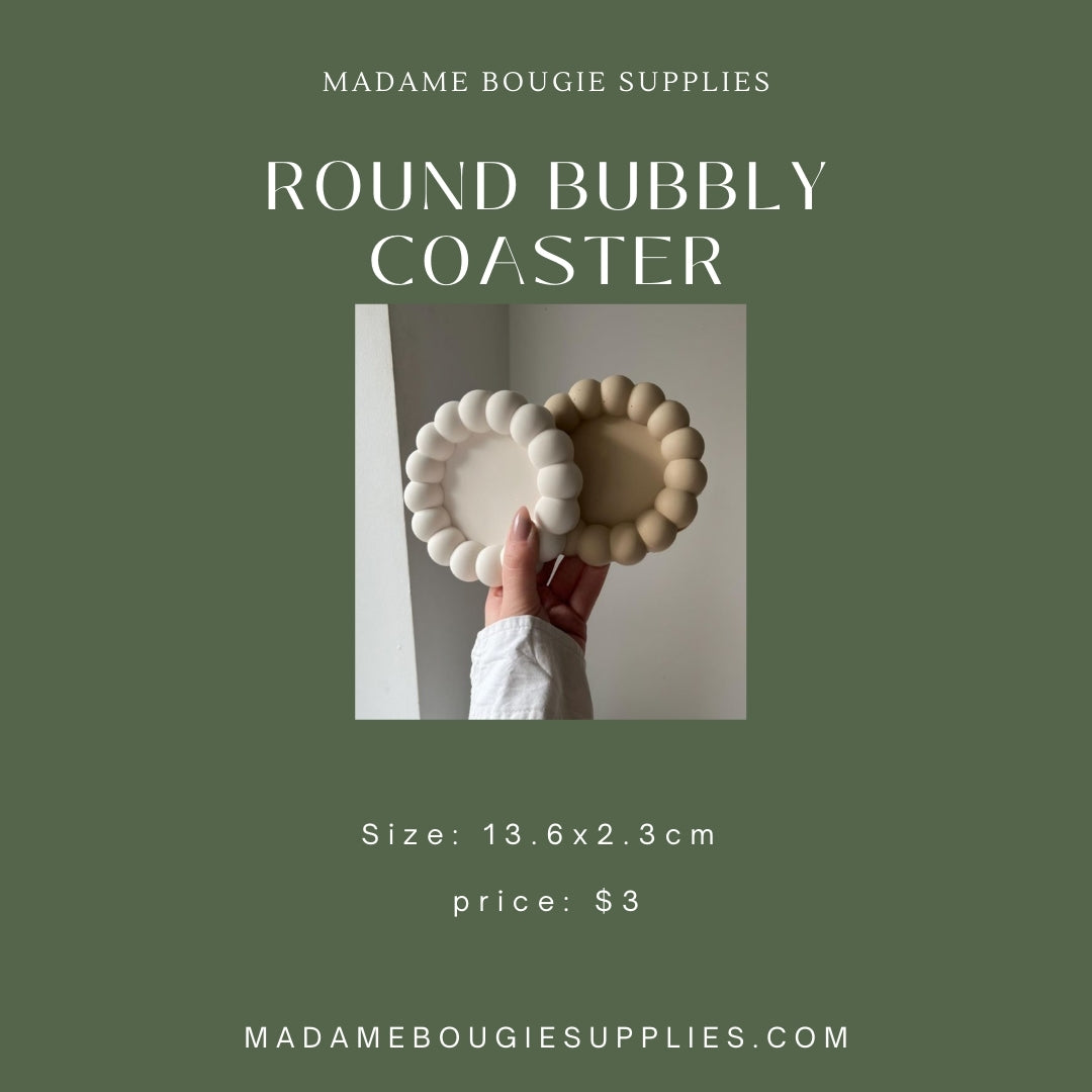 Round Bubbly Coaster