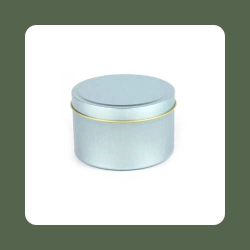 Light Blue Aluminum Tins