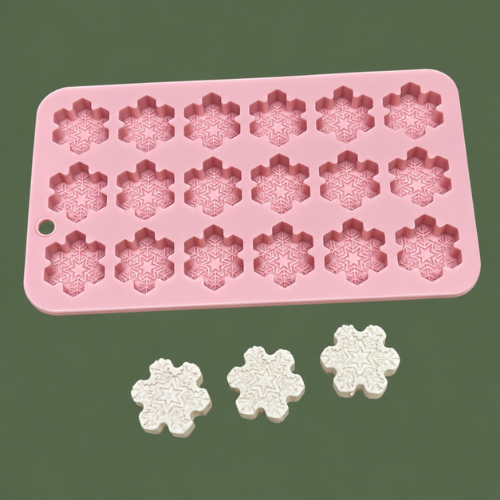 Mini Snowflakes 18 Cavities