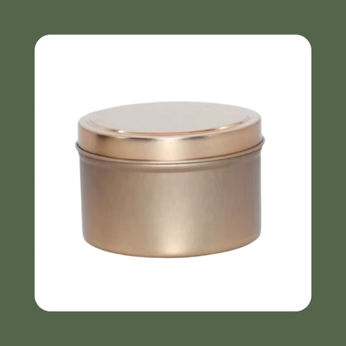 Rose Gold Aluminum Tins