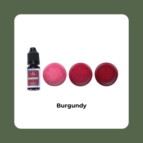 Burgundy Liquid Color