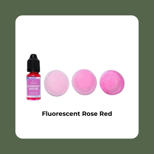 Fluorescent Rose Red Liquid Color
