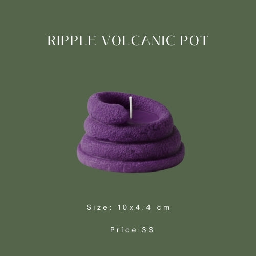 Ripple Volcanic Pot
