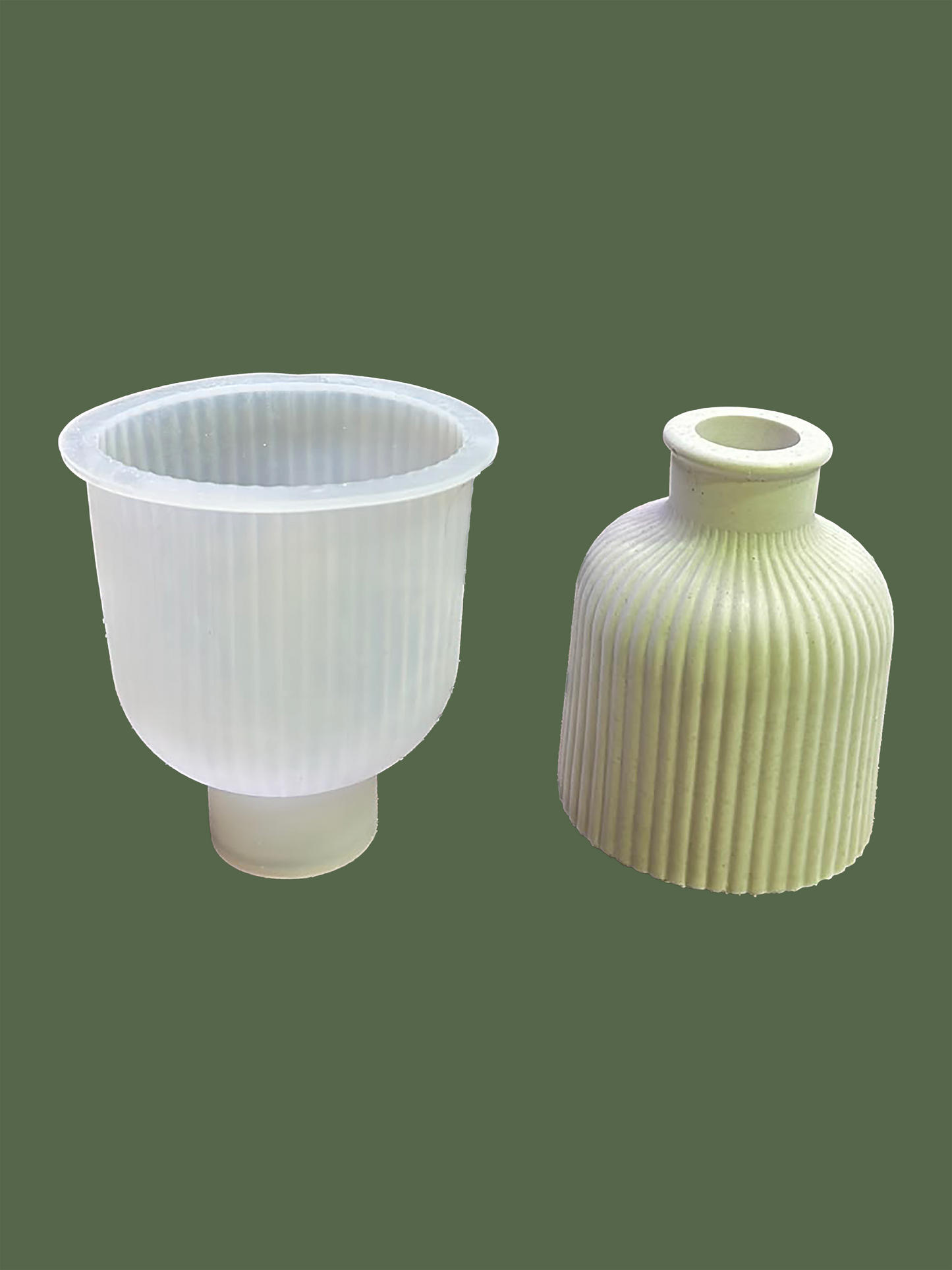 Stripped Vase