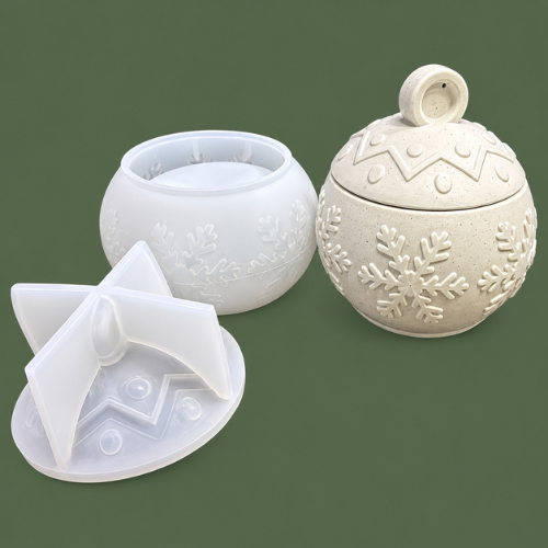 Christmas Ball Pot