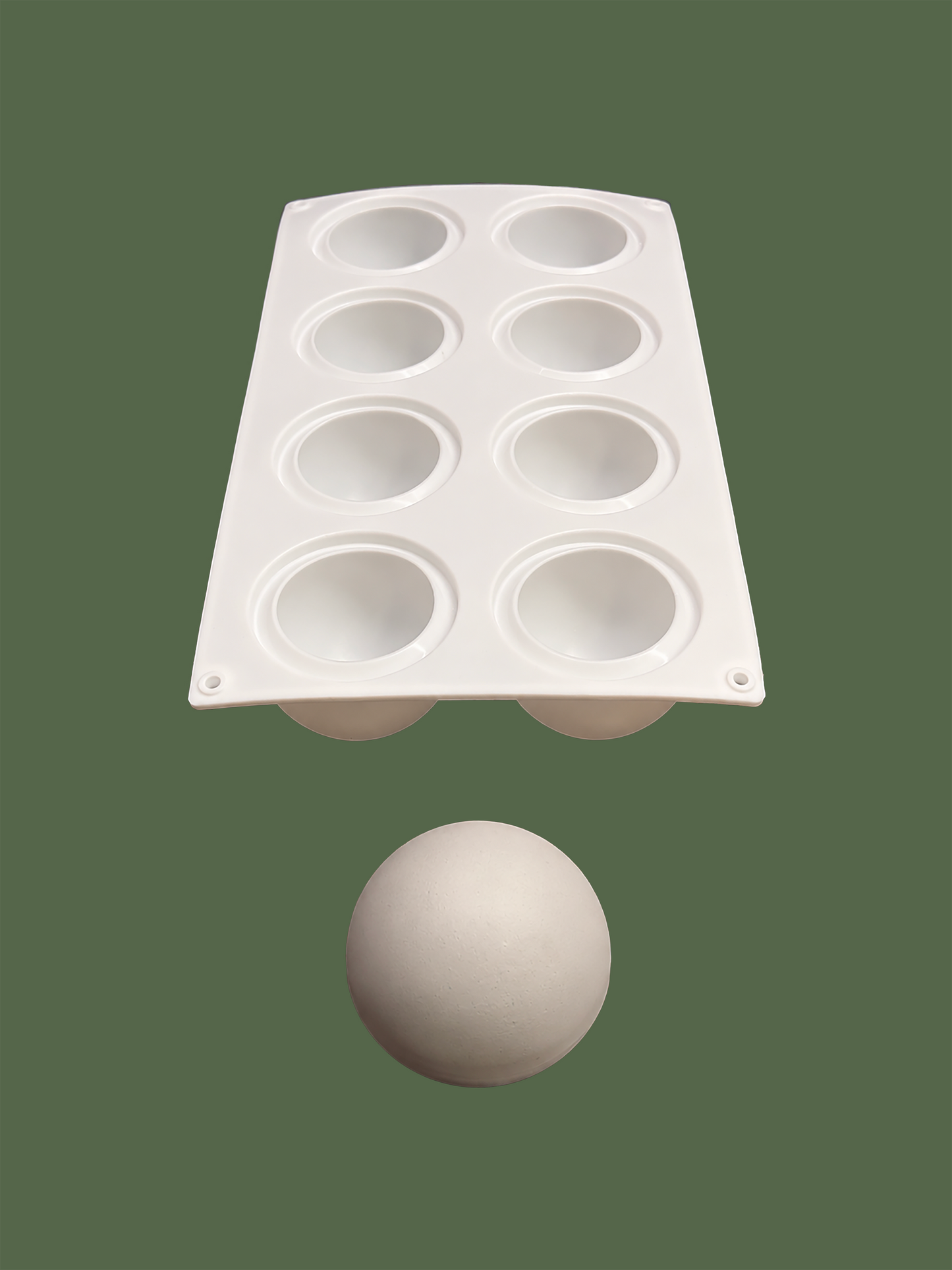 Half Spheres (L) (8 Cavities)