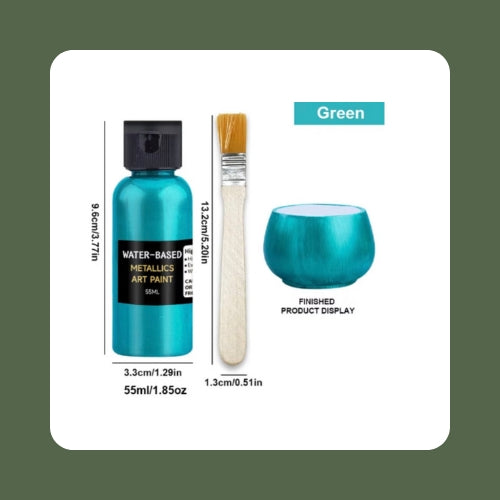 Green Metallic Paint