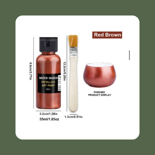 Red Brown Metallic Paint
