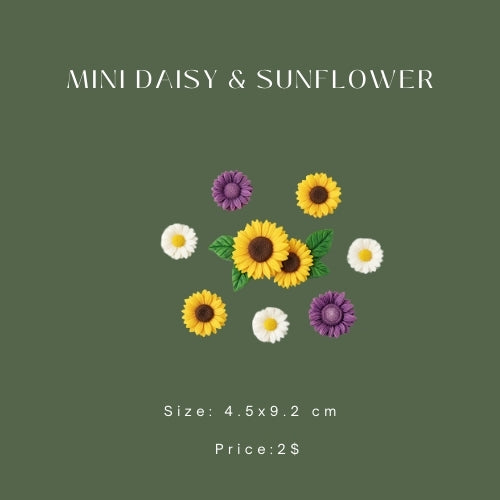 Mini Daisy and Sunflower