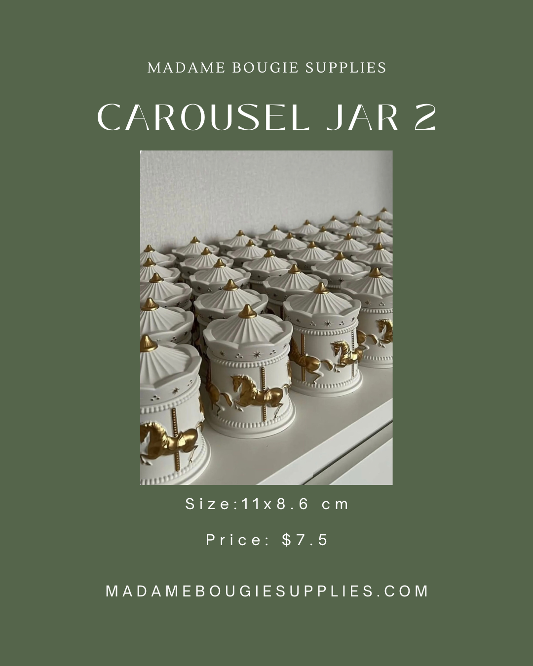 Carousel Jar 2 #408
