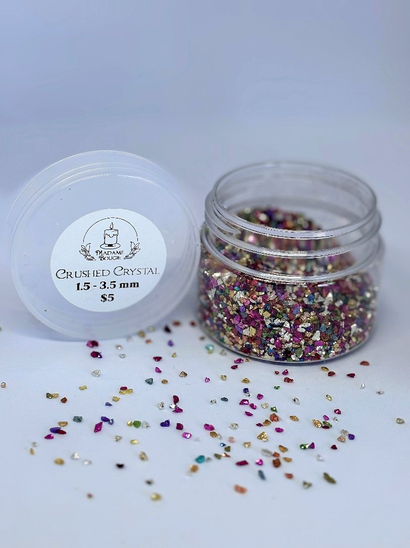 Rose Gold Large Crushed Crystals