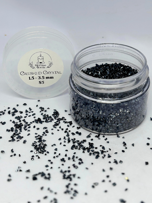 Blue Black Small Crushed Crystals