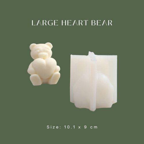 Large Heart Bear