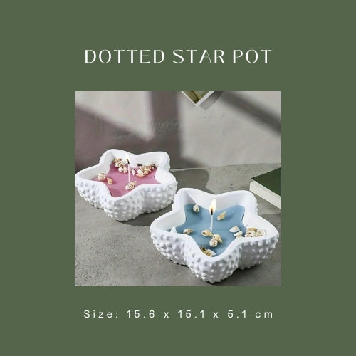 Dotted Star Pot