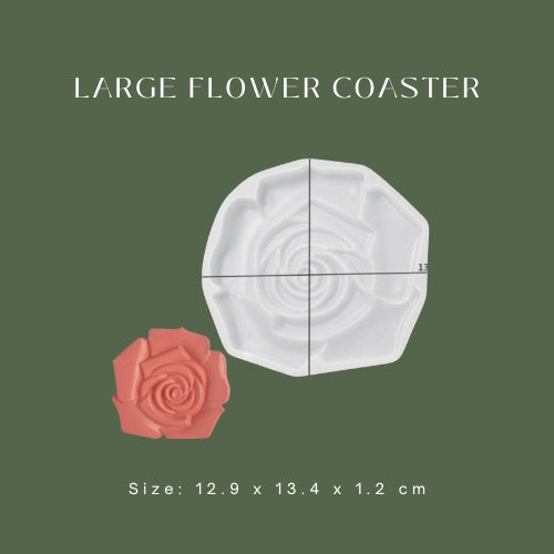 Large Flower Coaster