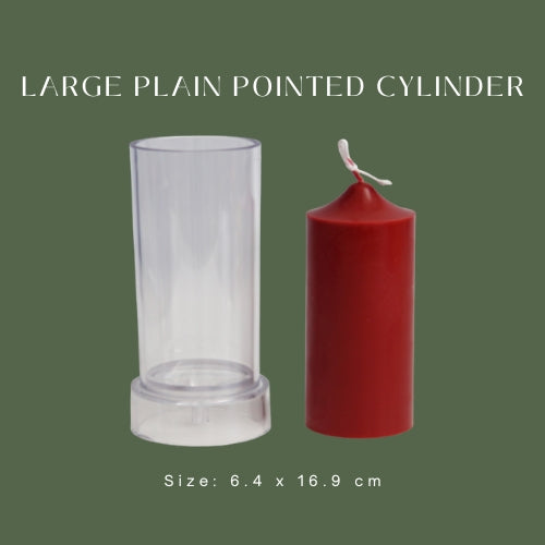Large Plain Pointed Cylinder