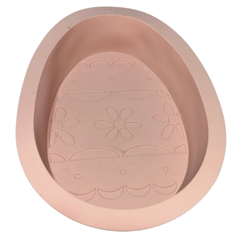 Decorative Easter Egg Silicone Mold – 1 Cavity (JA)