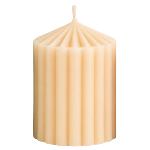 Acrylic Stripped Pointed Cylinder (Small)