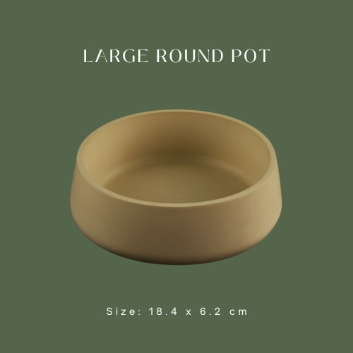 Large Round Pot
