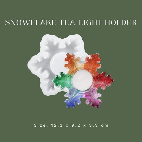 Snowflake Tea-light Holder