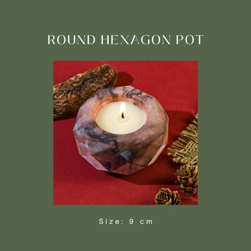 Round Hexagon Pot