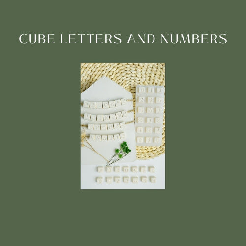Cube Letters And Numbers