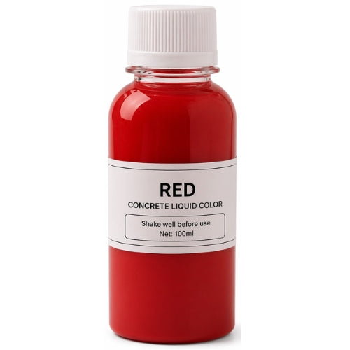 Red Concrete Liquid Color