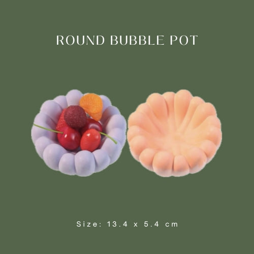 Round Bubble Pot