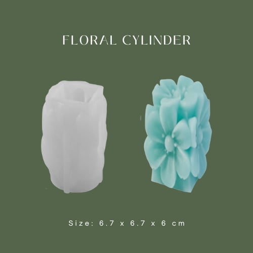 Floral Cylinder