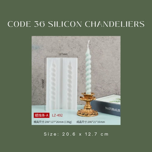 Code 36 Silicon Chandeliers