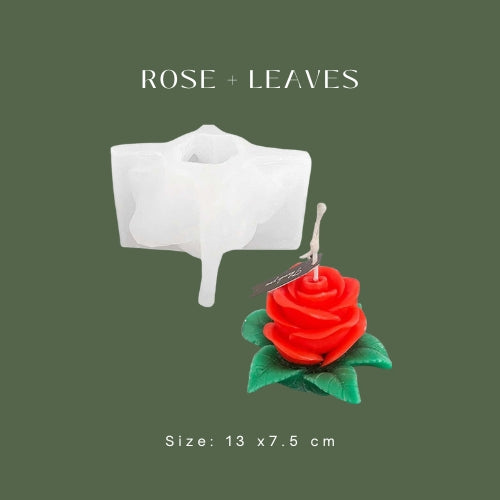Rose + Leaves