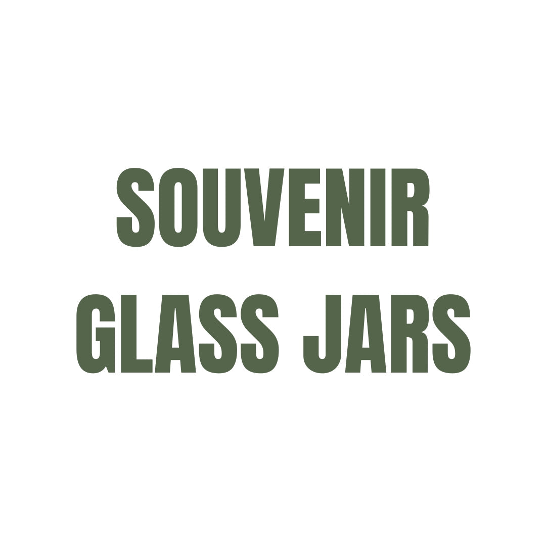 Souvenir Glass Jars