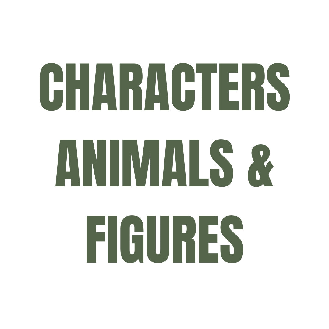 Characters, Animals & Figures