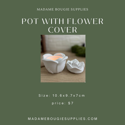 Pot with Flower Cover