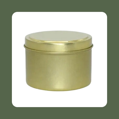 Gold Aluminum Tins