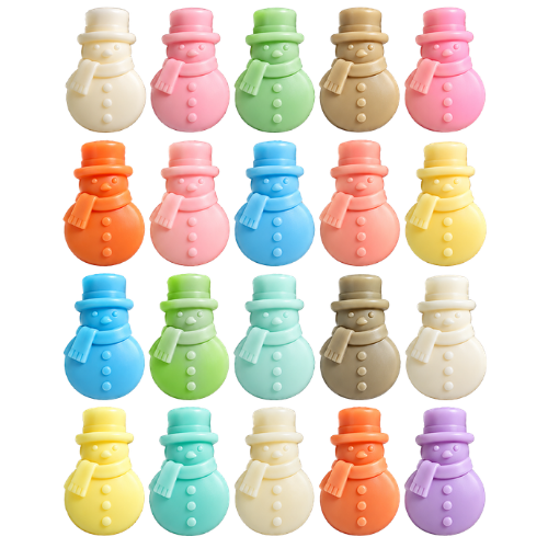 Mini Snowman 20 Cavities