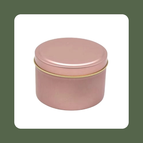 Pink Aluminum Tins