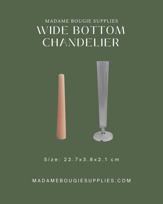 Wide Bottom Chandelier