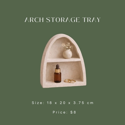 Arch Storage Tray