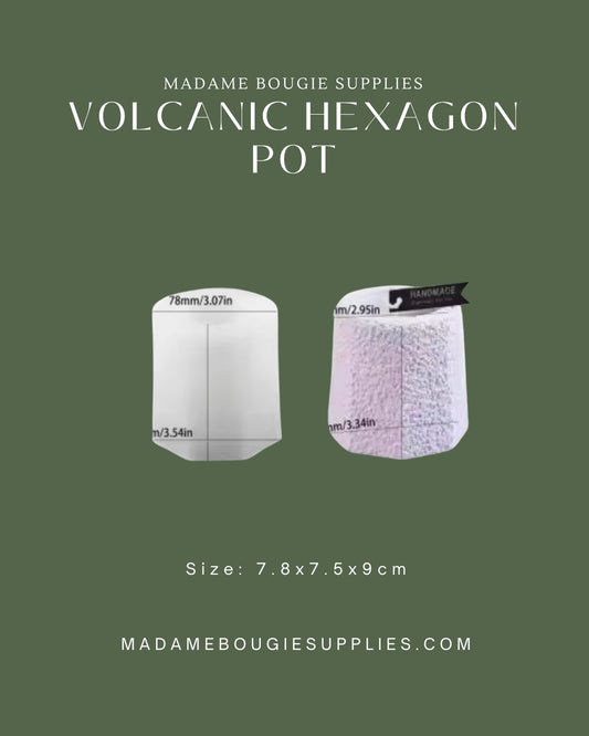 Volcanic Hexagon Pot