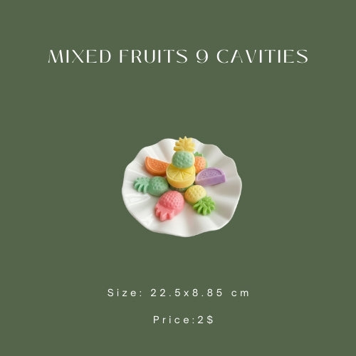 Mixed Fruits 9 Cavities