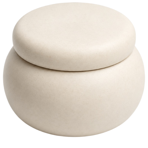 Pebble Pot with Cover
