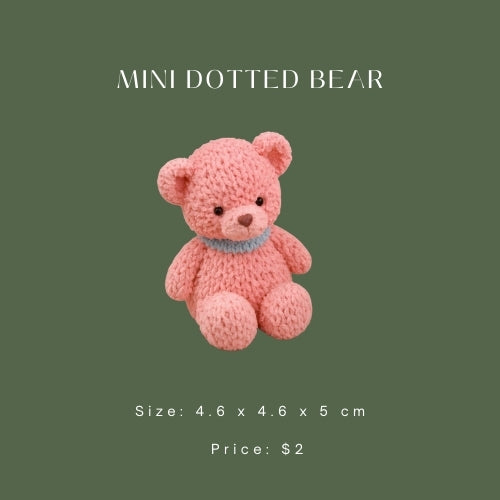 Mini Dotted Bear