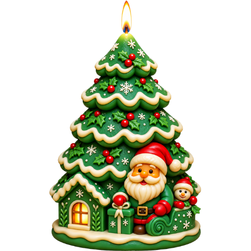 Santa Christmas Tree