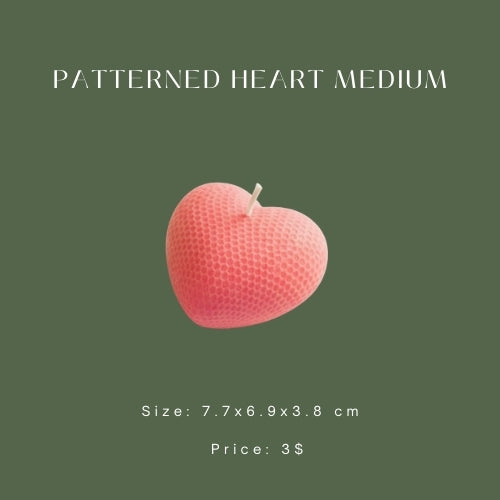 Patterned Heart Medium