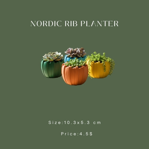 Nordic Rib Planter