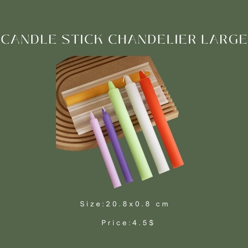 Candle Stick Chandelier Large