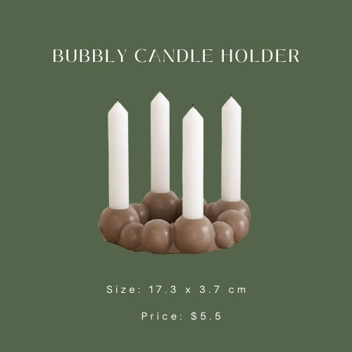 Bubbly Candle Holder