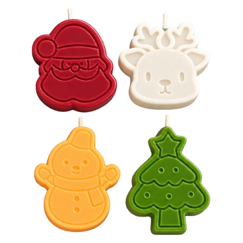 Christmas Shapes 4 Cavities