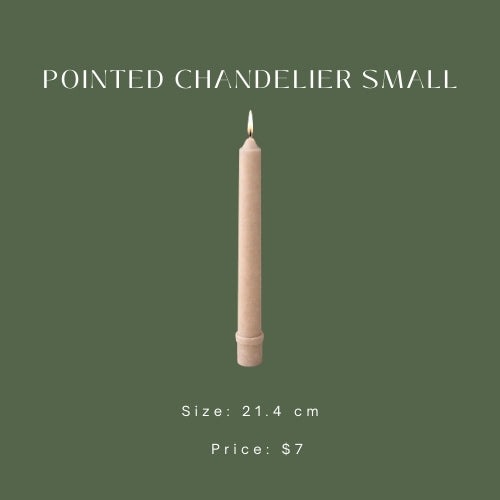 Pointed Chandelier Candle (Small)